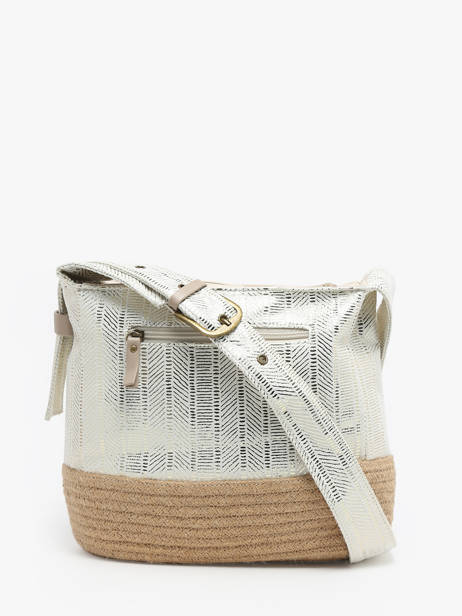 Shoppingtas Guimauve Le voyage en panier Wit guimauve PM750 ander zicht 4